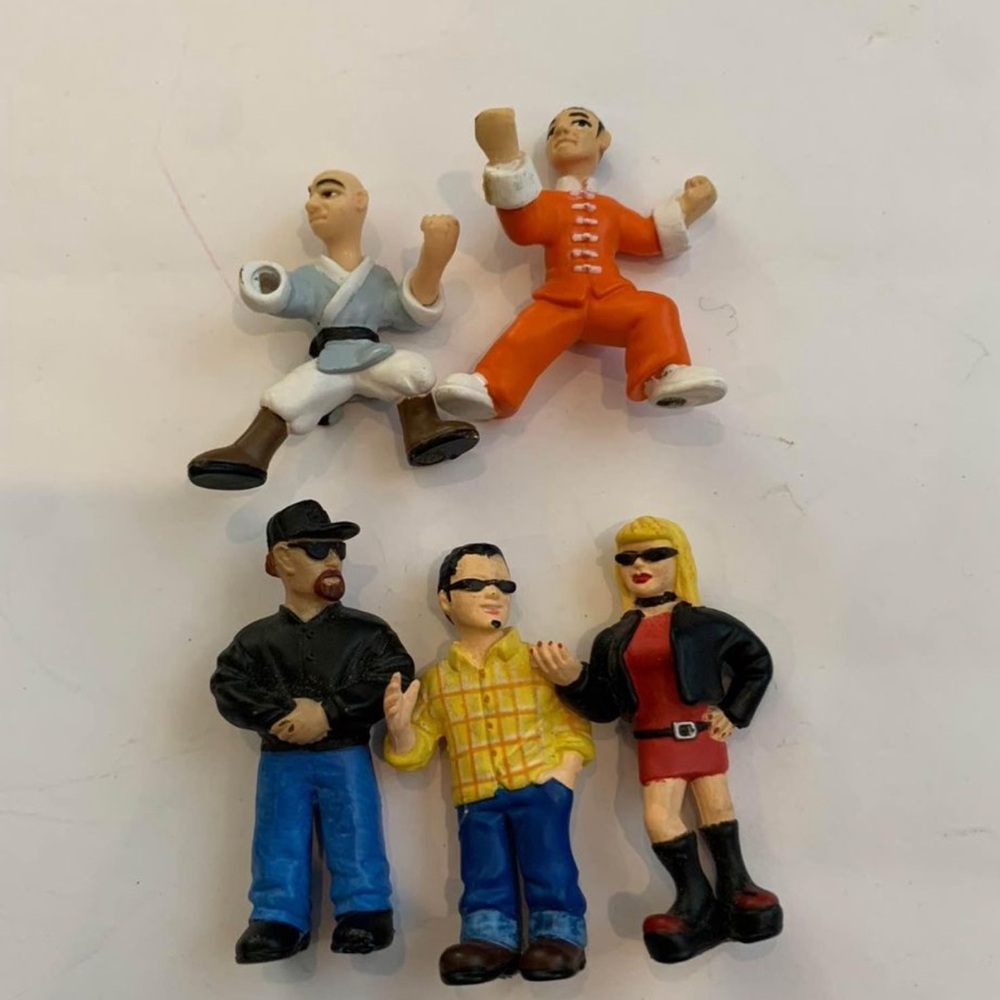 Micro Icons Bikers Lot of 5